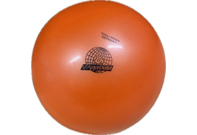 Gymnastikbold 19 cm Perlemor, Orange