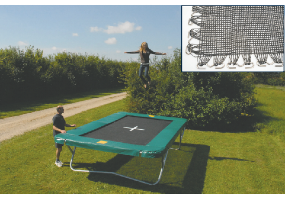 Havetrampolin til - Deluxe trampolin PE-Redskaber